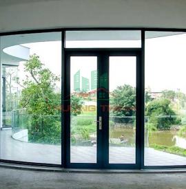 Cửa đi 2 cánh nhôm Xingfa Bình Dương