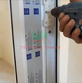 Lắp đặt cửa nhựa lõi thép tại Bình Dương 