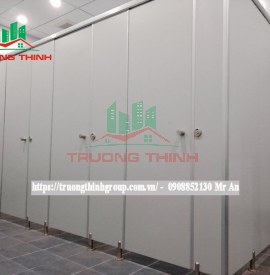 #1 Vách ngăn vệ sinh tấm compact hpl Bình Dương