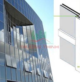 Thi Công Vách Mặt Dựng Nhôm Xingfa Tại Bình Dương