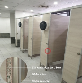 Công ty lắp đặt Vách ngăn vệ sinh MFC Bình Dương