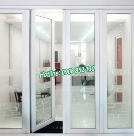 Làm cửa nhựa lõi thép upvc giá rẻ