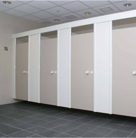 Thi công lắp đặt Vách Ngăn Vệ Sinh Compact Bình Dương