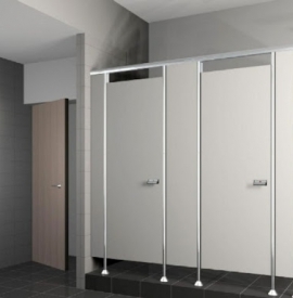 Vách ngăn vệ sinh chịu nước Compact HPL