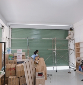 Thi công cửa cuốn công nghệ Úc tại KV Bình Dương